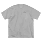 miity storeのブルーインパルス(曇天) Big T-Shirt