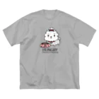 イラスト MONYAAT のCT03　ハングリー♪チャリゾー ビッグシルエットTシャツ