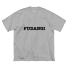 учк¡✼*のFUDANGI(黒文字ver) ビッグシルエットTシャツ