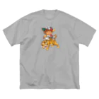 バッファ君  goods【近鉄バファローズ／1976-1996】の『虎！とら！トラ！』【バッファ君】 Big T-Shirt