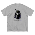 kocoon（コクーン）の夜型生活のネコ Big T-Shirt