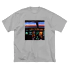 Teatime ティータイムのコックピット 航空ジェット機 空の飛行機  Big T-Shirt