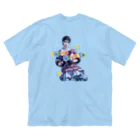 🌎🤧ヤンスコWorld🌎🤧のヤンスコWorld🌎🤧Pt.1 ビッグシルエットTシャツ