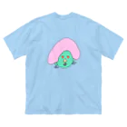 ハハコモノ　CHOUNANのクリーミィおかん　 ビッグシルエットTシャツ