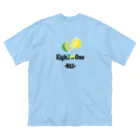 ストリートファッションはEighTwOne-821-(えいとぅーわん はちにーいち)のレモンライム ビッグシルエットTシャツ