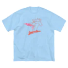 LONESOME TYPE ススのスパイシードッグ🔥 ビッグシルエットTシャツ