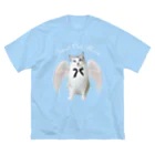 ふとんの♱𝔞𝔫𝔤𝔢𝔩 𝔠𝔞𝔱 𝔪𝔬𝔠𝔞♱ Big T-Shirt