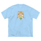 coeur.yu（クードットユー）のぼくはこの夏クリームソーダに恋をする ビッグシルエットTシャツ