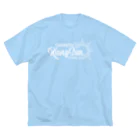 TRSのSUMMER TRS ホワイト ビッグシルエットTシャツ