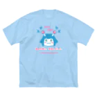 elmi_niikawaの貴方の想い、受信しました。 ビッグシルエットTシャツ