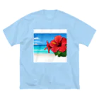 kaiminsapoのハイビスカス　リゾート　🌺　🏝️ Big T-Shirt