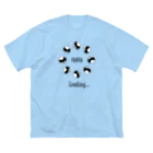 【予告】第２弾！#SUZURIのTシャツセール開催！！！★kg_shopのローディングパンダ ビッグシルエットTシャツ