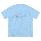 ずまの優しいサメ Big T-Shirt