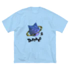  らむ☪の惑星のネコ ビッグシルエットTシャツ