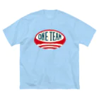 すとろべりーガムFactoryのONE TEAM ビッグシルエットTシャツ