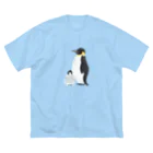 da_haruのペンギンの親子 Big T-Shirt