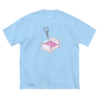 うさちゃん天使のベッド ビッグシルエットTシャツ