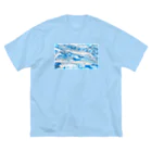 hamの魚影 ビッグシルエットTシャツ