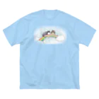 Ａｔｅｌｉｅｒ　Ｈｅｕｒｅｕｘの虹の橋のトロとクロ Big T-Shirt