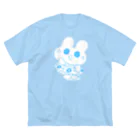 ミキの水着うさぎ ビッグシルエットTシャツ