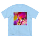 NEON LIGHT STARSのピンキーピエロピンナップ🤡PPP ビッグシルエットTシャツ