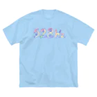 OHANABATAKEの528hz  ビッグシルエットTシャツ