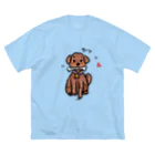 シェリーズワールドのナンバーワンになれなったワンちゃん ビッグシルエットTシャツ