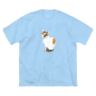 やまねくんの三毛猫　ねこ Big T-Shirt