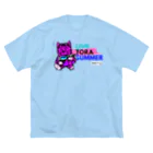 TOMMY★☆ZAWA　ILLUSTRATIONのとらなつ。ピンク。 ビッグシルエットTシャツ