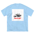 Never Do Not!!の画鋲くん ビッグシルエットTシャツ