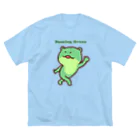 マゴロミ。のダンシンググリーン ビッグシルエットTシャツ