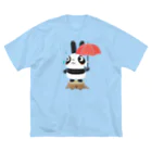 イラスト MONYAAT のラビットパンダ Big T-Shirt