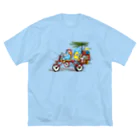 sakotsu600のキャンプファミリー ビッグシルエットTシャツ