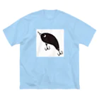 elephant-fishのシンプルアー２ ビッグシルエットTシャツ