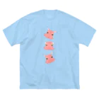 LalaHangeulのめんだこさん　トリオ Big T-Shirt