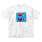 noxx noxxのno music no life  ビッグシルエットTシャツ