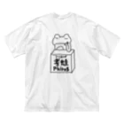 【カレーのマガジン】心ほがらかカレーずZINE🍛の考蛙 ビッグシルエットTシャツ