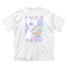 GINZA UNDERGROUND DRUG STOREのFUCK THE DIET ビッグシルエットTシャツ