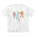 ネコのうーたんになりたいくちばしショップの「わたしもマッチョ☆」な方専用マッチョ☆ Big T-Shirt