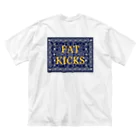 FAT KICKSのFAT KICKS 2023 PAISLEY COLLECTION Big T-Shirt