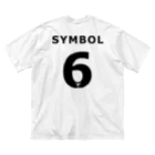 antartのsymbolナンバー６ ビッグシルエットTシャツ