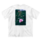 narumi_roseのPink Rose Big T-Shirt