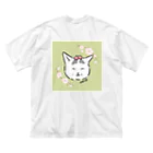 まるまろにゃんずのまるまろにゃんず ビッグシルエットTシャツ