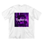 EuphoriaのEuphoria street LOGO  ビッグシルエットTシャツ