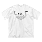 Leo.T Shopのライオンアート　Leo.T ビッグシルエットTシャツ