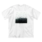 モリチエコの雨 ビッグシルエットTシャツ