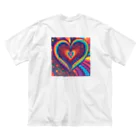 252539のheart1-1 Big T-Shirt
