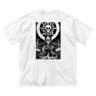 Skull sectionの太陽に祈り ビッグシルエットTシャツ