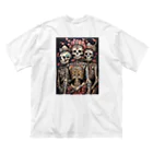 Skull sectionのガイコツのデザイン Big T-Shirt