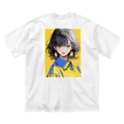 yanagi029のワイシャツ女子 Big T-Shirt